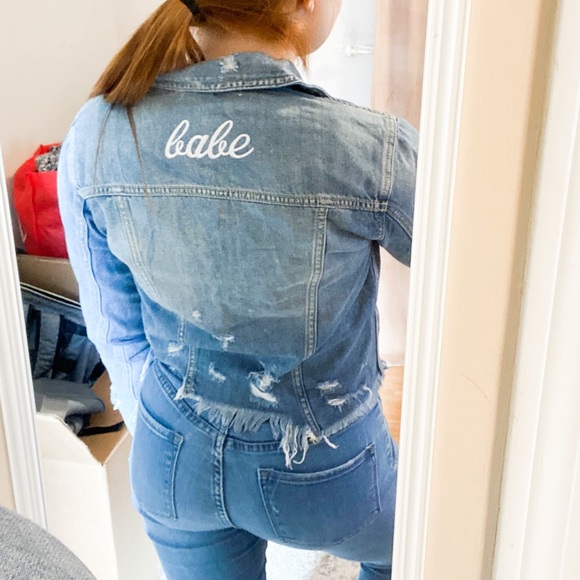 babe jean jacket